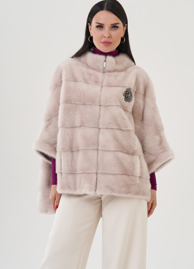 Куртка из норки цвета пудра модель № 24702 универмаг малина Куртка из норки цвета пудра модель № 24702 универмаг малина