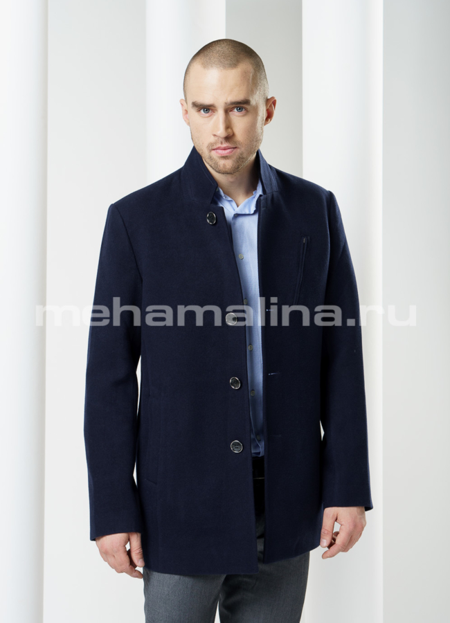 Пальто, цвет синий модель № PK-6 в кредит