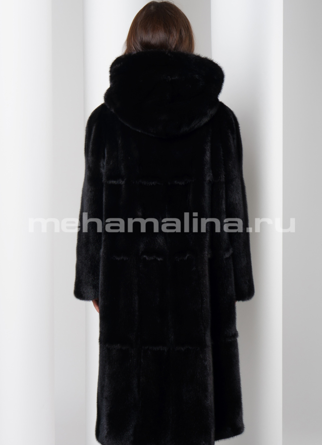 Шуба из скандинавской норки модель № S-516 в кредит