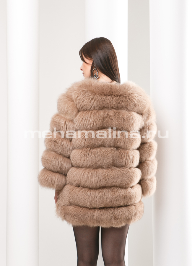 фото Песцовый жакет модель № M-124