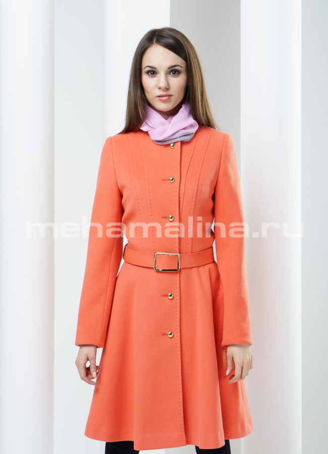 Пальто женское, цвет заря модель № BP-17 в кредит Пальто женское, цвет заря модель № BP-17 в кредит
