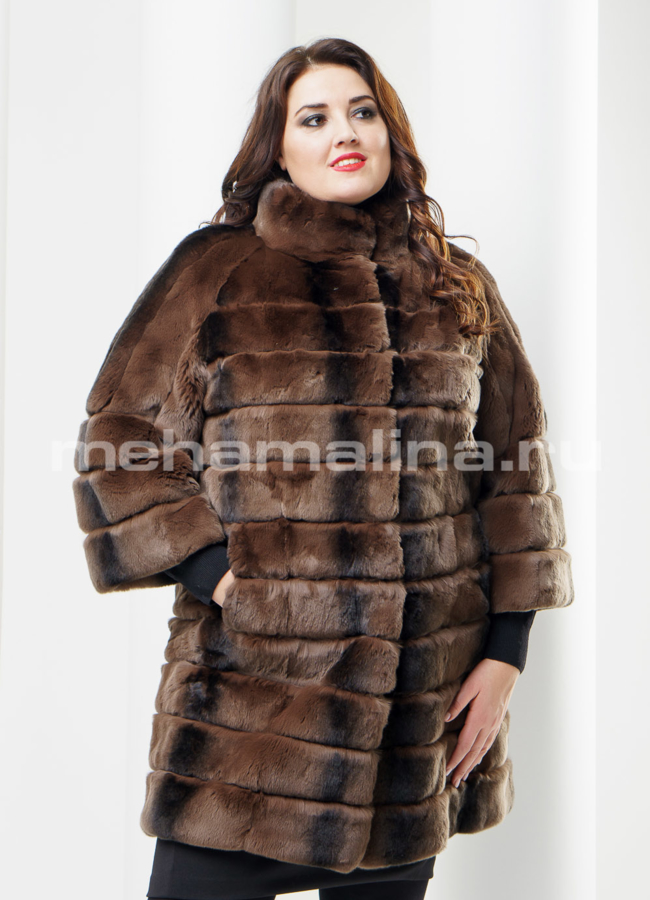 фото Шуба Rex воротник стойка модель № S-422