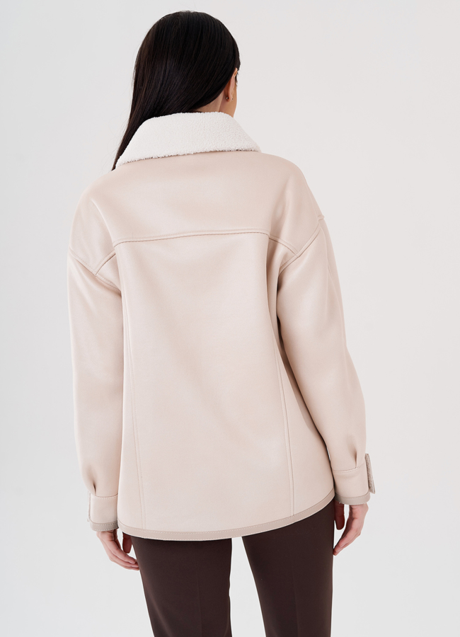 фото Женская дубленка 