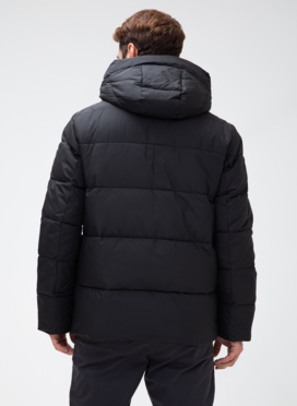 Мужской пуховик с капюшоном 