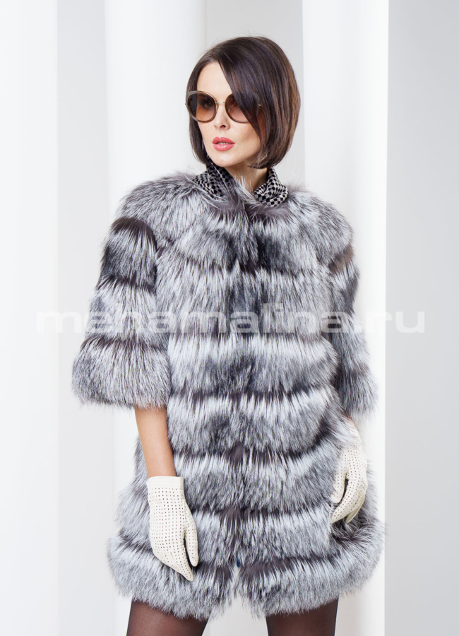 фото Жакет из чернобурки, saga модель № S-266