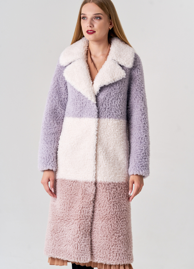 Удлиненное пальто из шерсти модель № 21149 универмаг малина