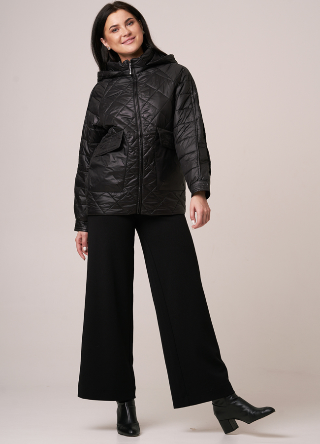 Демисезонная куртка с капюшоном модель № 201 универмаг малина