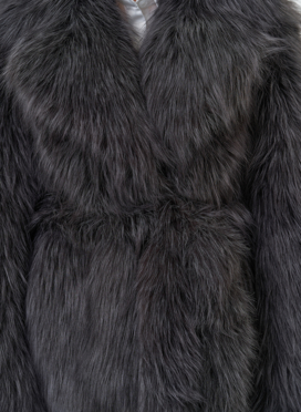 Женская шуба из эко меха