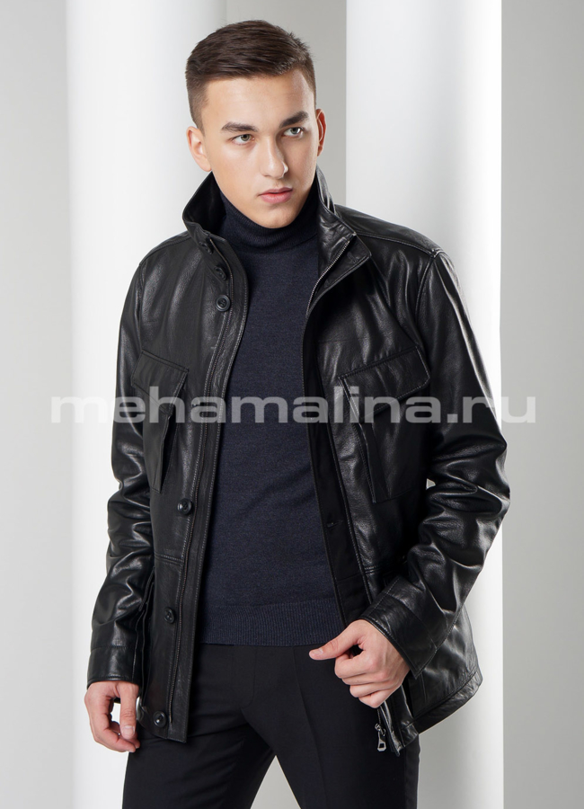 фото Куртка из натуральной кожи модель № KP-181