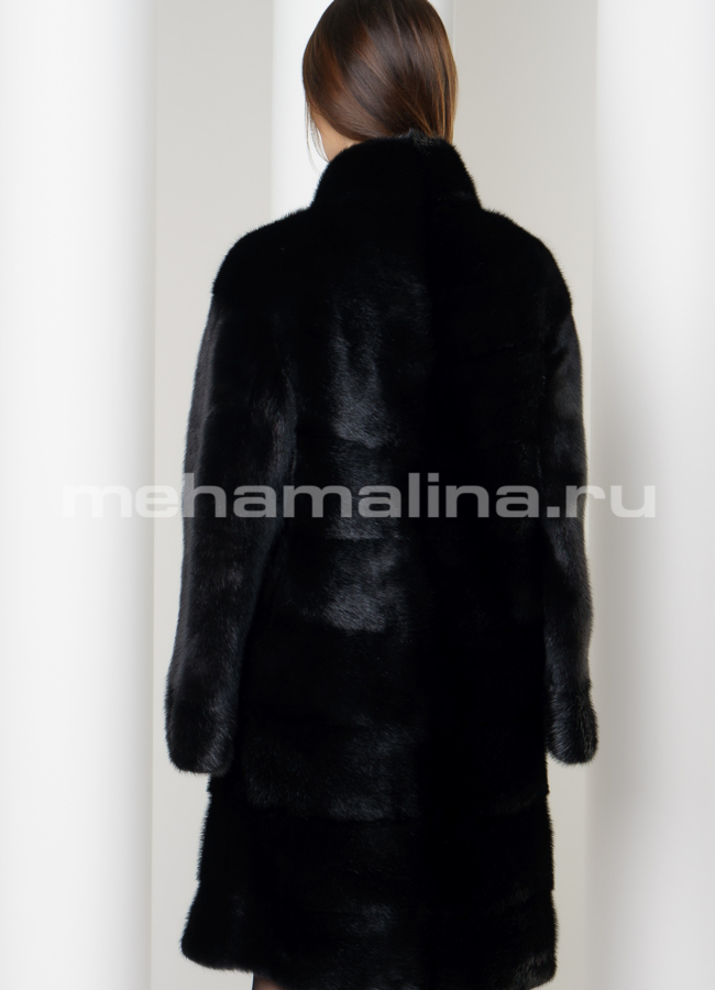 Норковая шуба  модель № S-580 в кредит