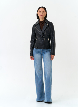 Женская куртка косуха из эко кожи