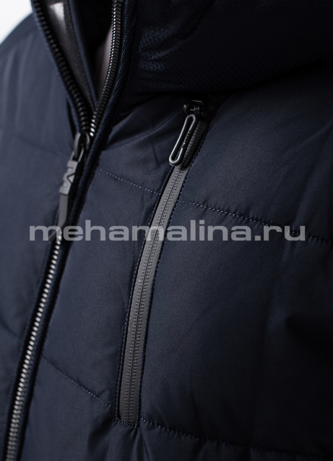 Пуховик зимний на биопухе модель № КМ-44 в рассрочку