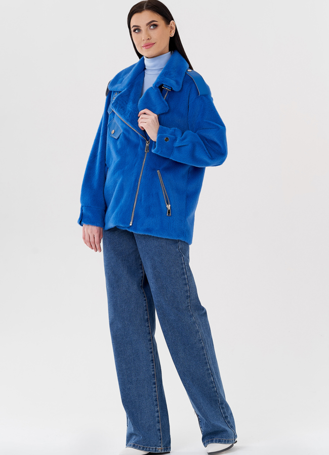 Женское укороченное пальто 