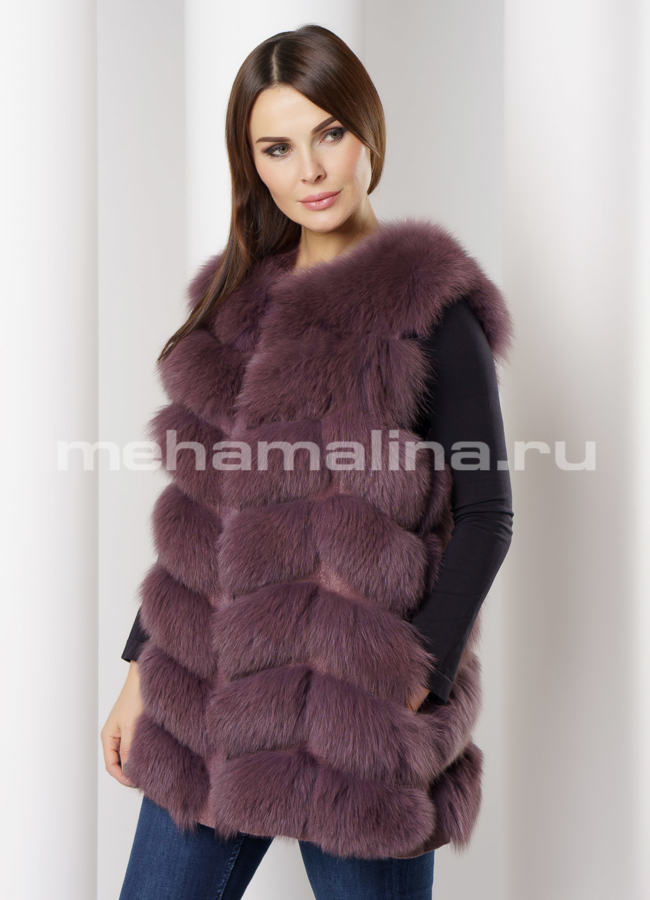 фото Жилеты из песца модель № M-158