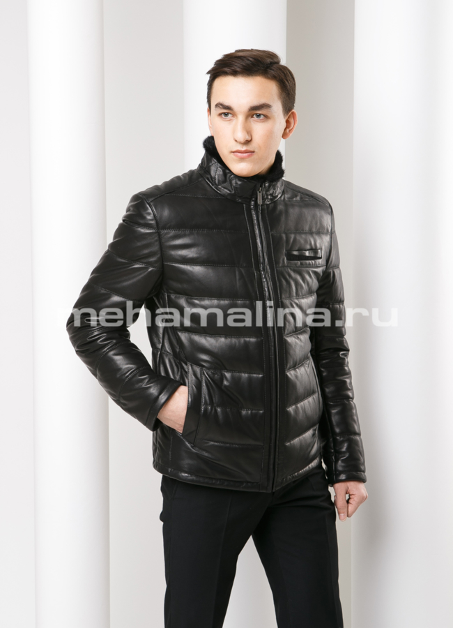 Пуховик мужской модель № ПМ-78 универмаг малина