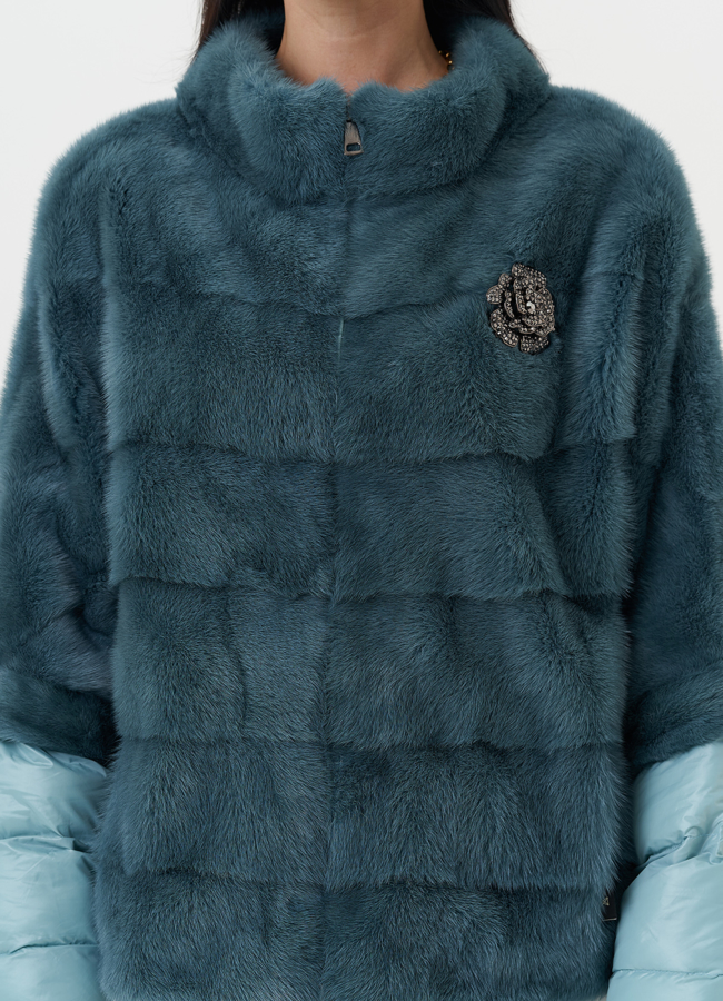 Шуба-трансформер из меха норки модель № 2175 универмаг малина Шуба-трансформер из меха норки модель № 2175 универмаг малина