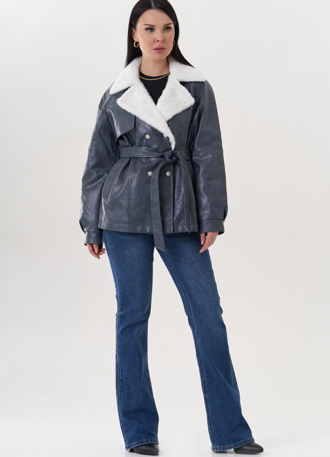 фото Жакет из эко кожи модель № 26848