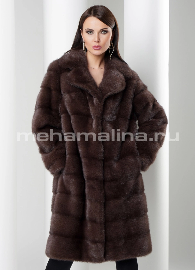 Шуба поперечная модель № S-499 универмаг малина