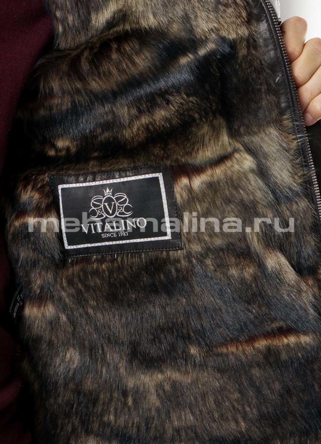 Дубленка на тоскане модель № DM-115 универмаг малина