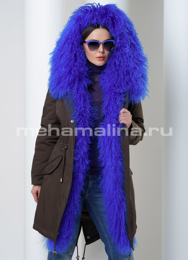 Парка Malina siberian wear модель № П-146 меха малина