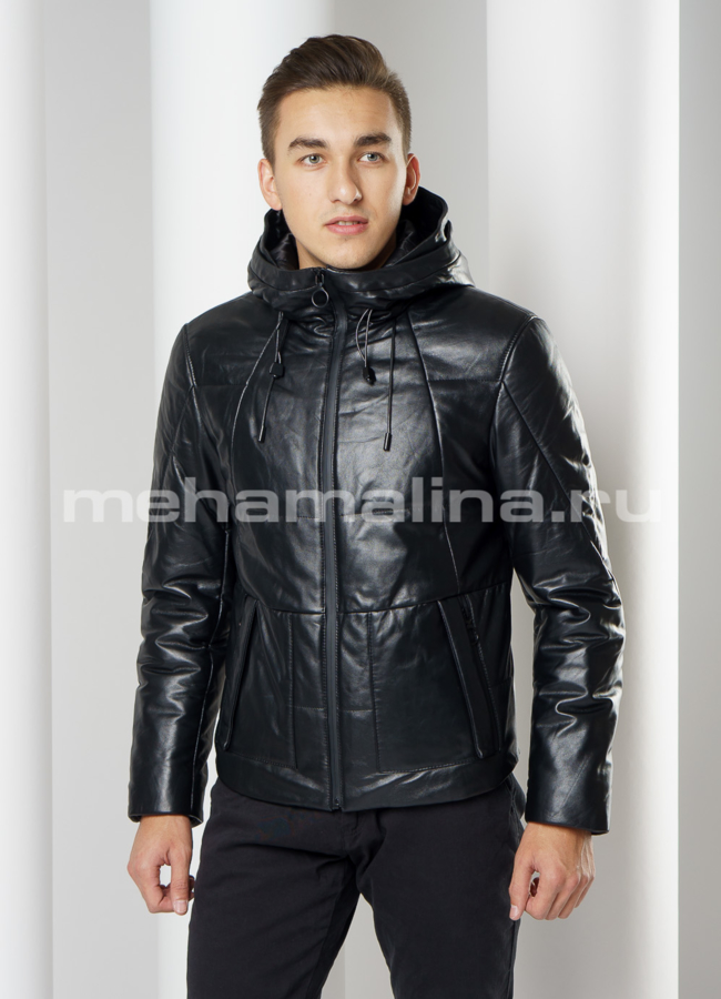 фото Кожаная куртка  модель № KP-227