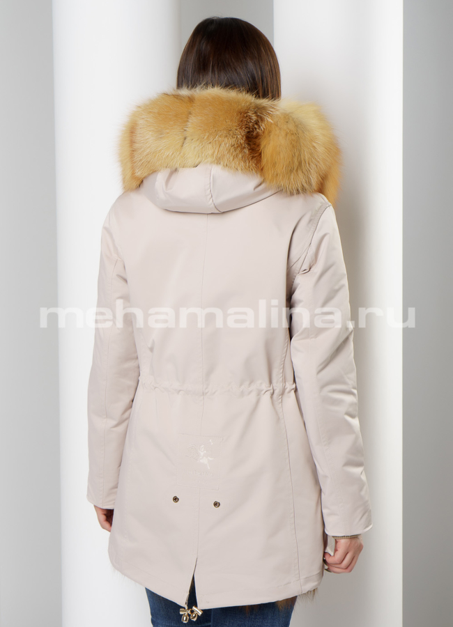 Меховая парка модель № П-307 в кредит
