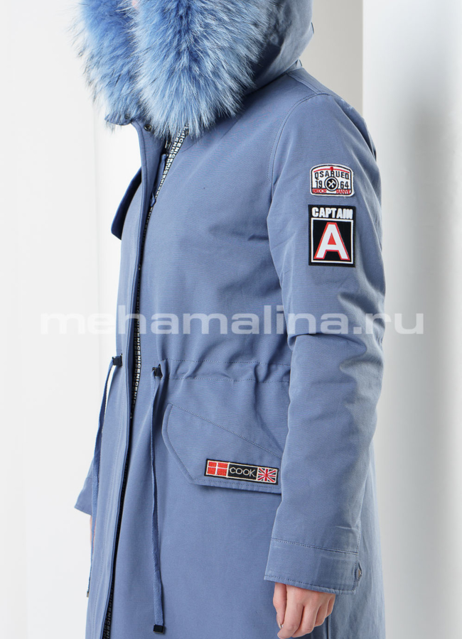 Женская парка модель № П-170 универмаг малина