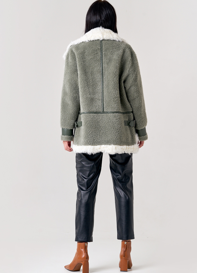 фото Женская косуха из шерсти модель № 21148