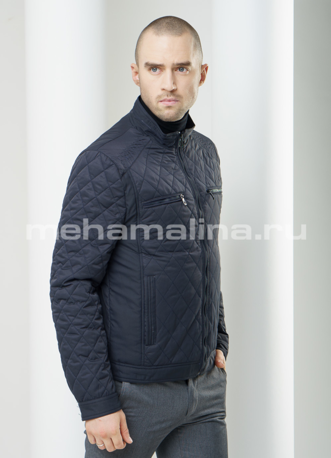 фото Мужская куртка с карманами модель № KP-122