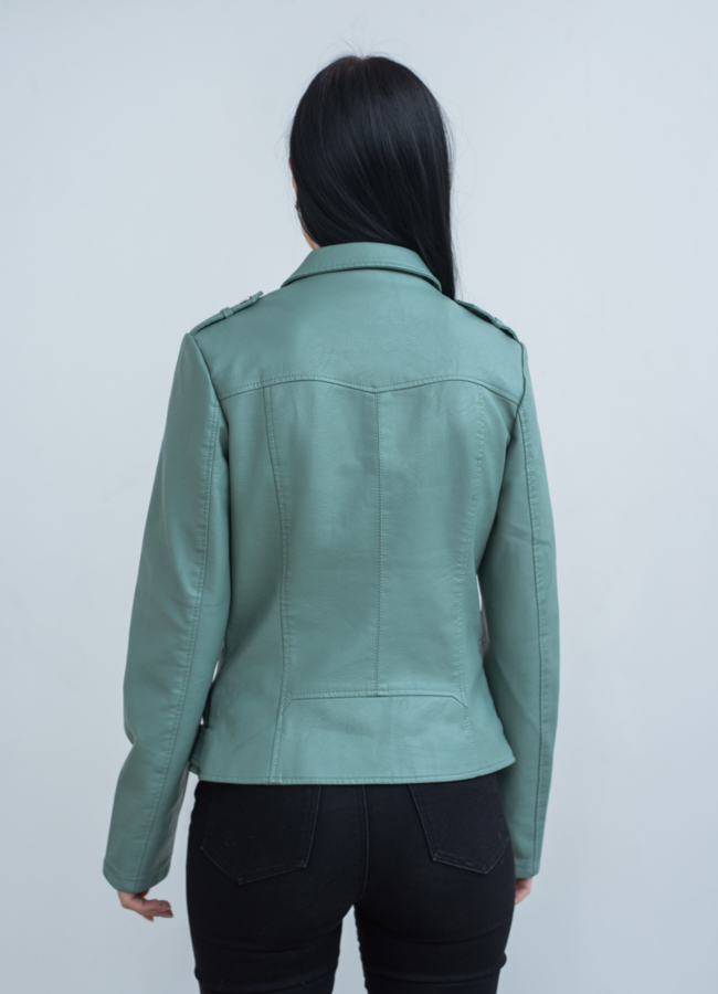 Куртка женская из эко кожи  модель № 22866 универмаг малина