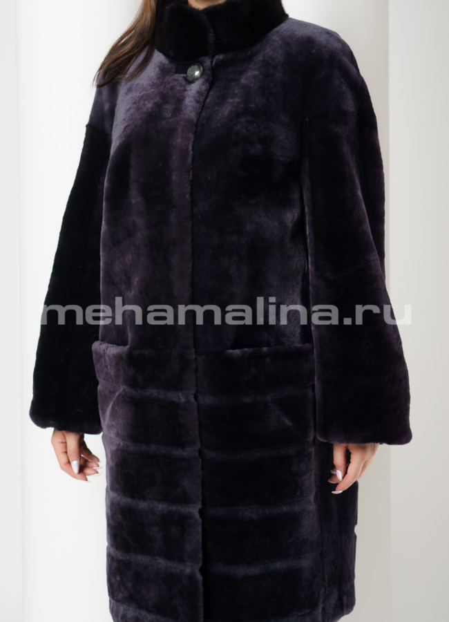 Женская шуба модель № S-614 универмаг малина