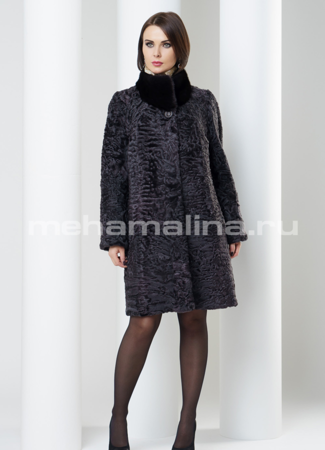 Шуба, каракуль модель № S-473 в рассрочку