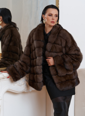 Куртка из баргузинского соболя