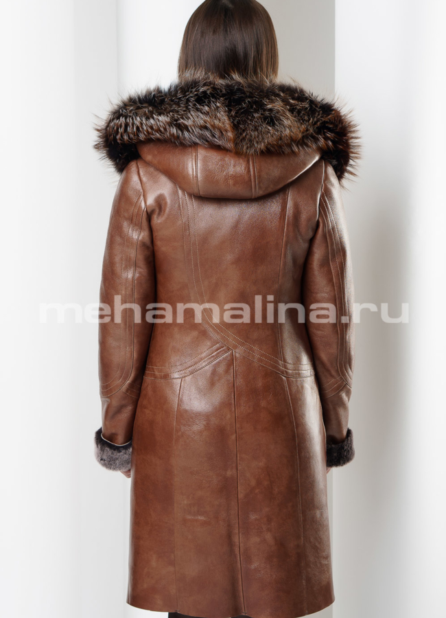 Женская дубленка модель № D-200 в рассрочку