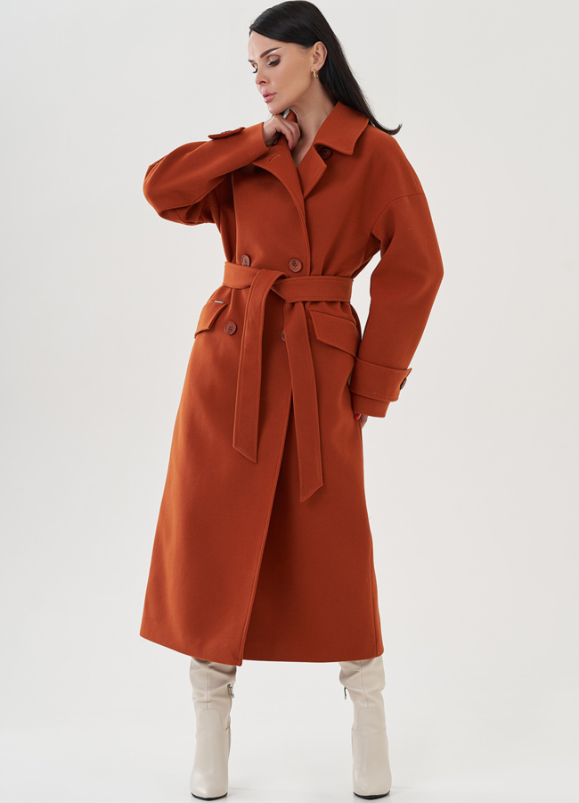 Пальто женское  модель № 82090 универмаг малина