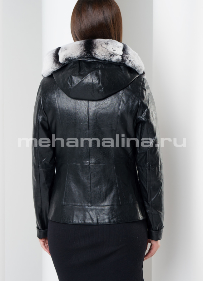 Куртка черная модель № K-417 в кредит