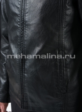 Куртка из эко кожи на молнии