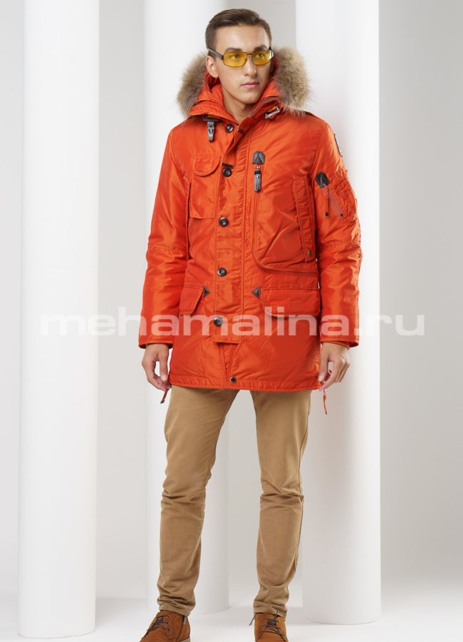 Пуховик удлиненный модель № KM-11 в рассрочку