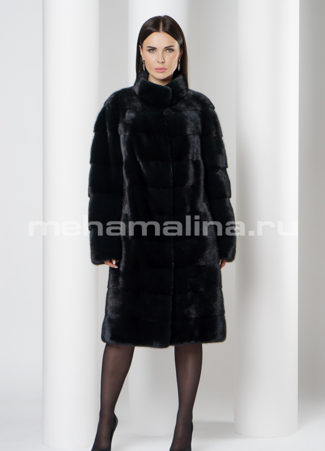 Норковая шуба модель № S-698 в рассрочку