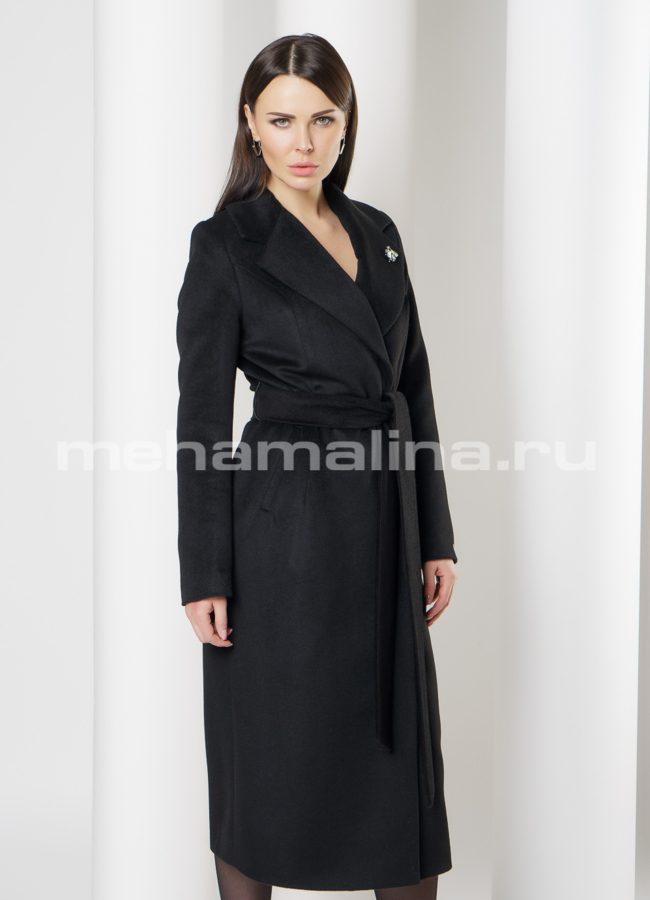 Удлиненное пальто Sharm модель № 10926 универмаг малина