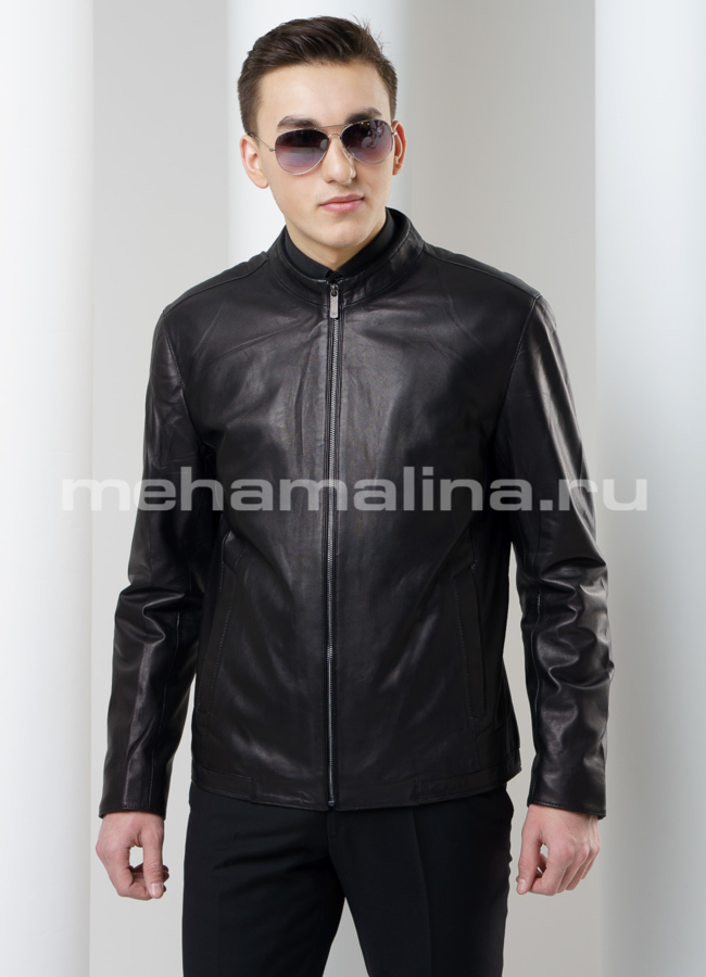 фото Кожаная куртка модель № KP-178