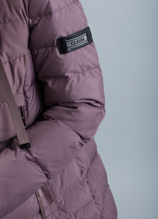 Пуховик женский модель № П-320 в кредит