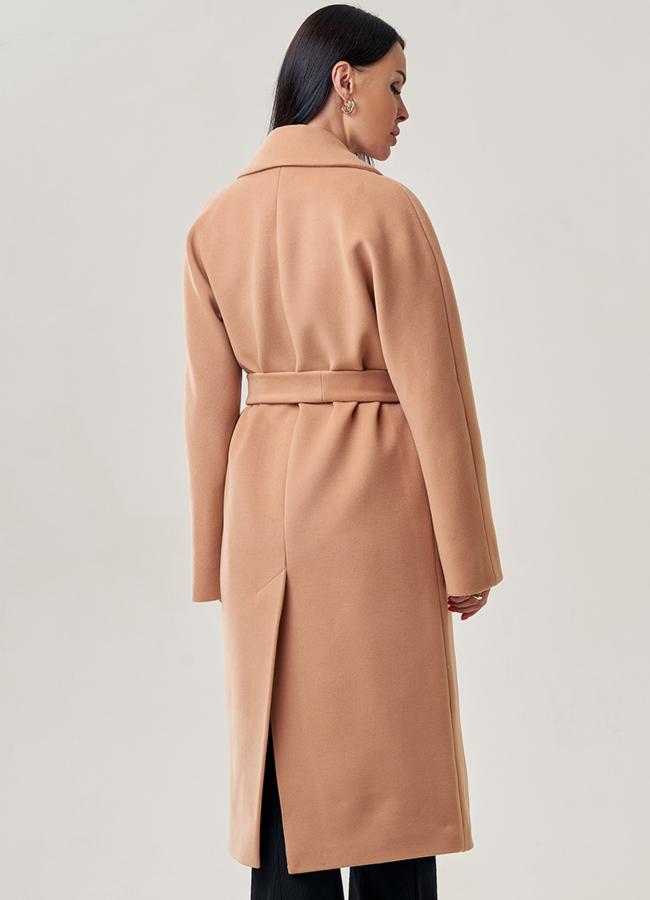 Светлое женское пальто  модель № 22940 в кредит