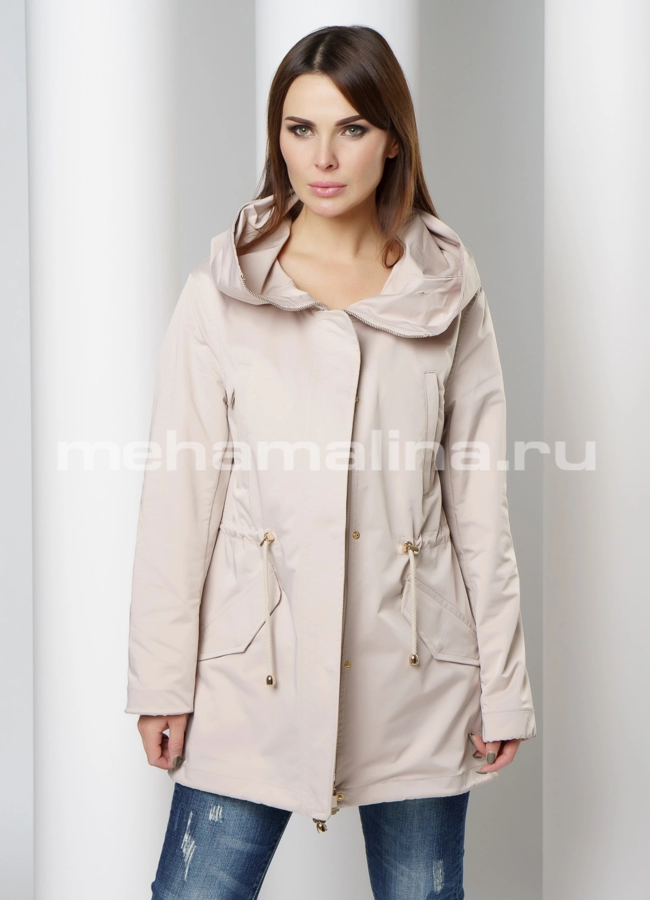 Меховая парка модель № П-307 универмаг малина