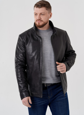 Мужская куртка из натуральной кожи 