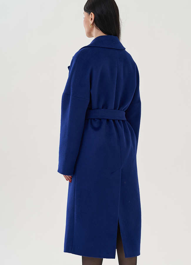 Женское пальто с английским воротником   модель № 82084 универмаг малина