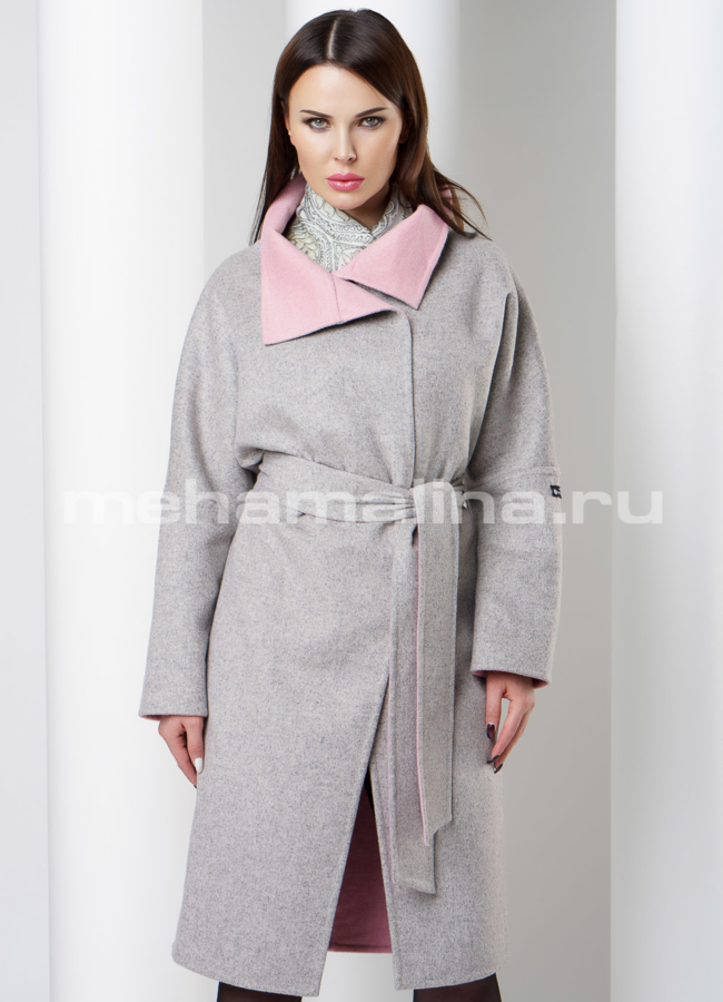 Пальто двухстороннее  модель № BP-133 универмаг малина