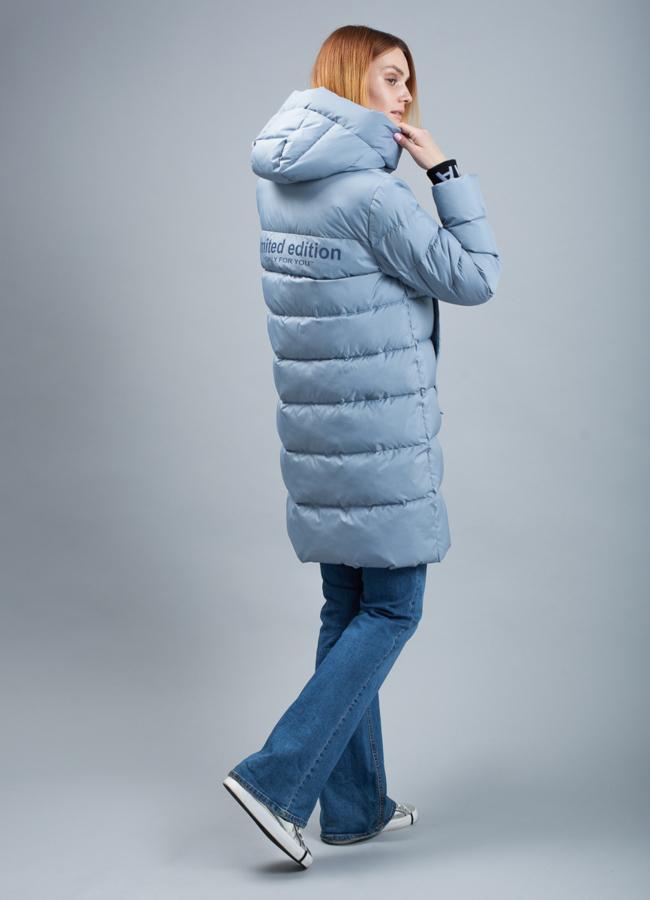фото Пуховик женский на биопухе модель № П-332