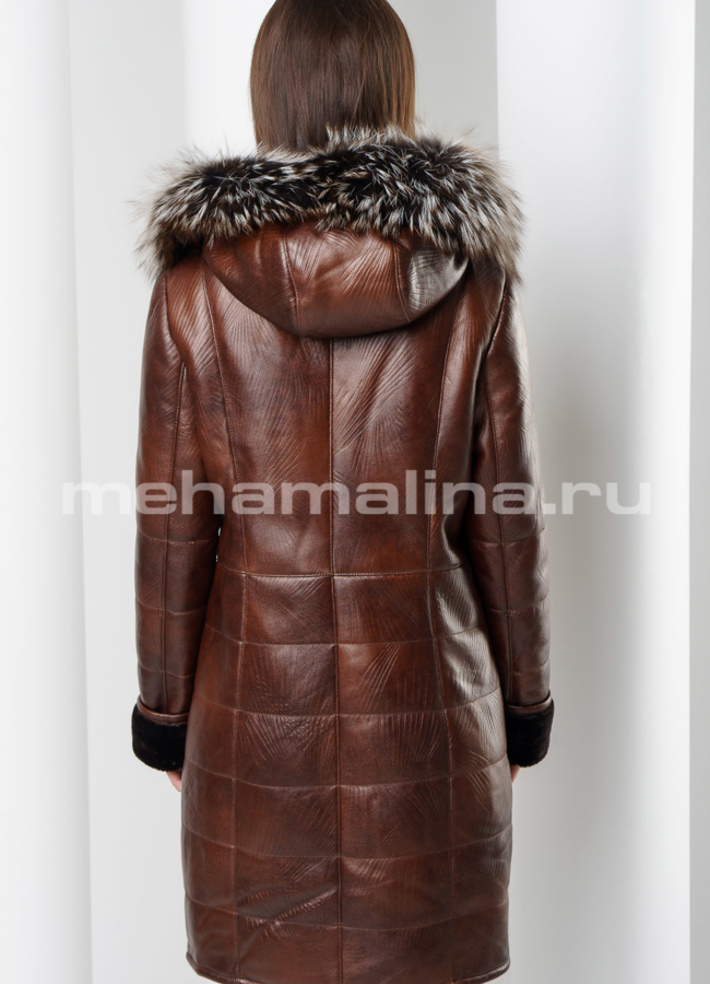 Женская дубленка модель № D-184 в кредит