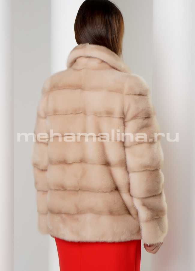 Норковая шуба модель № S-599 в рассрочку